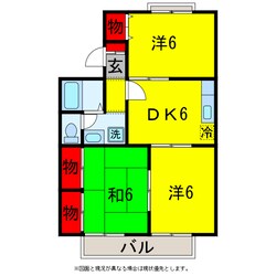 五井駅 バス6分  出津西１丁目下車：停歩6分 2階の物件間取画像